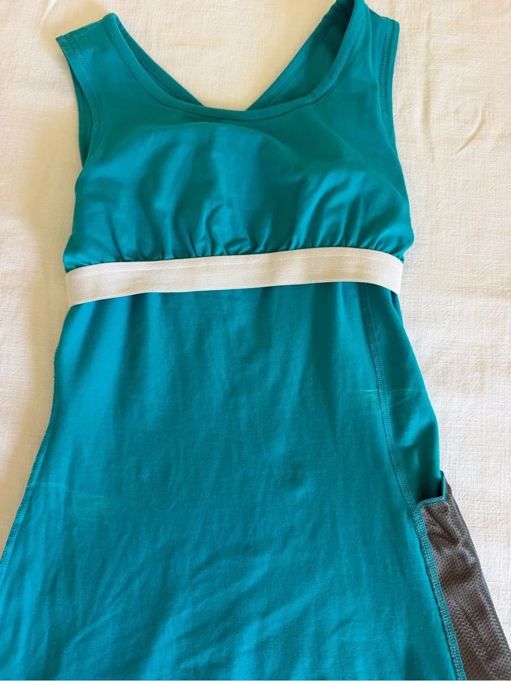 Mountain Hardwear Women’s Teal  Loess Activewear Dress - Picture 10 of 10